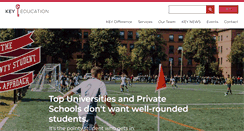 Desktop Screenshot of keyadmissions.com